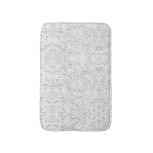 Falln White Lace Bath Mat
