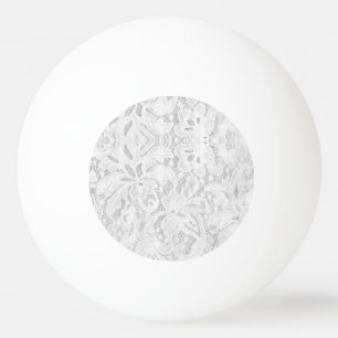 Falln White Lace Ping Pong Ball