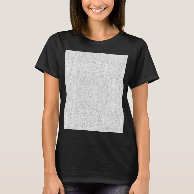 Falln White Lace T-Shirt (Front)