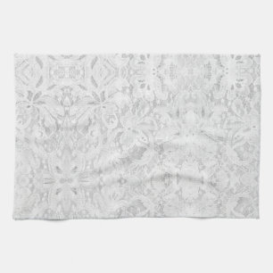 Falln White Lace Tea Towel