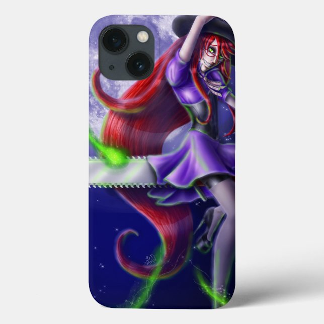 Falln Witchy PinUp Case-Mate iPhone Case (Back)