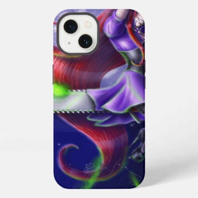 Falln Witchy PinUp iPhone Case (Back)