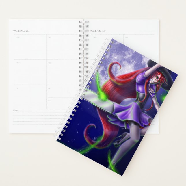 Falln Witchy PinUp Planner (Display)