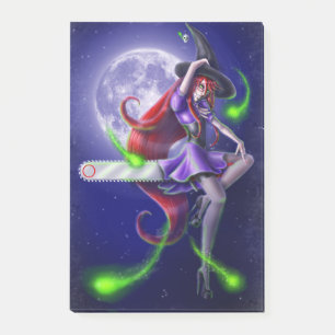 Falln Witchy PinUp Post-it Notes