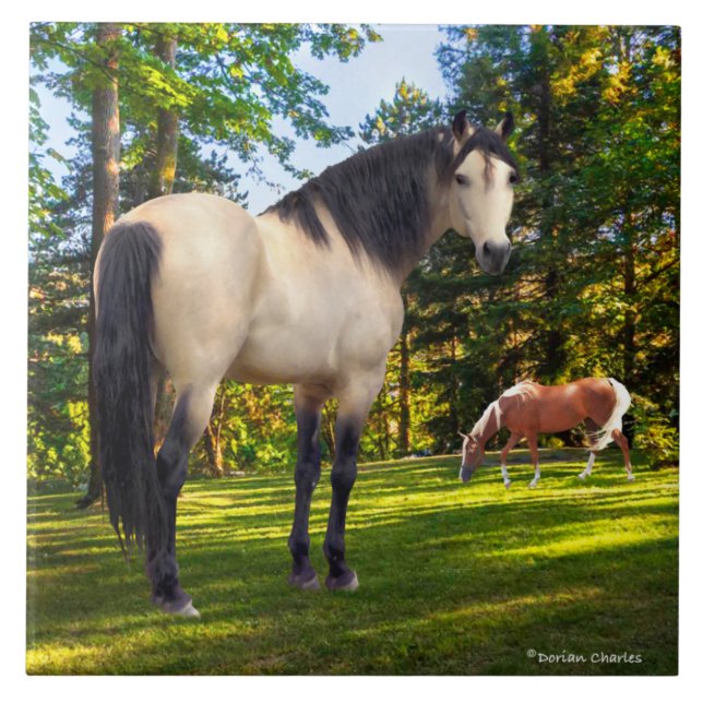 "Fallon"  Ceramic Tile (Front)