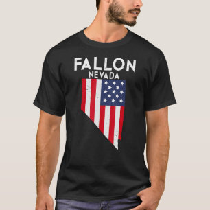 Fallon Nevada USA State America Travel Nevadan T-Shirt