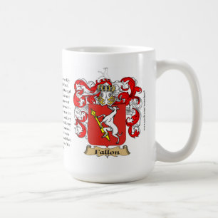 Fallon, the Origin, the Meaning and the Crest Coffee Mug