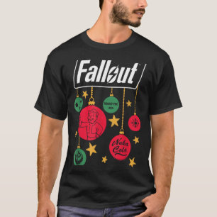 Fallout Logo Christmas Ornaments Video Game T-Shirt