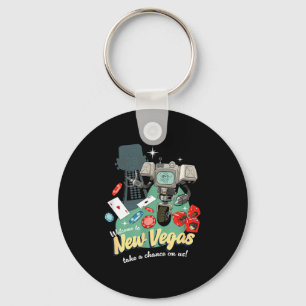 Fallout - Take A Chance  Key Ring