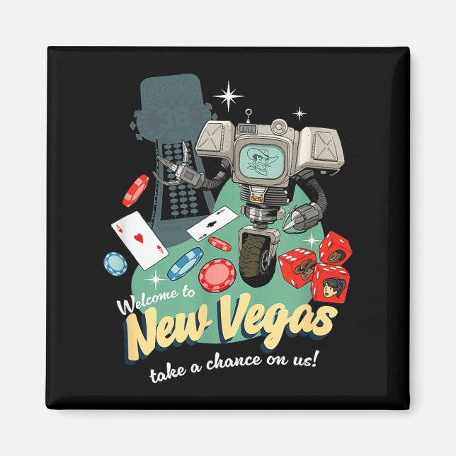 Fallout - Take A Chance  Magnet (Front)