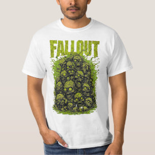 Fallout Video Game Ghoul Pile Graphic T-Shirt