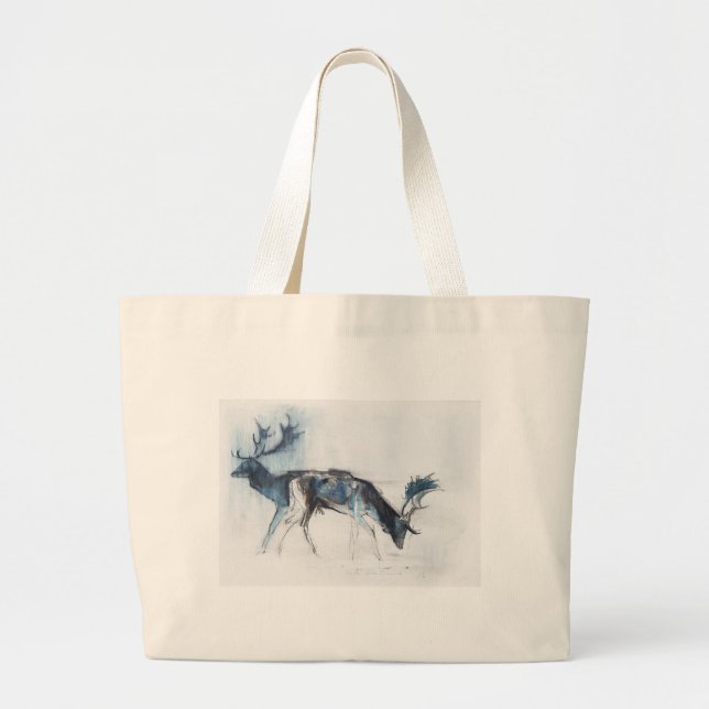 Fallow Bucks Richmond 2006 Large Tote Bag (Front)