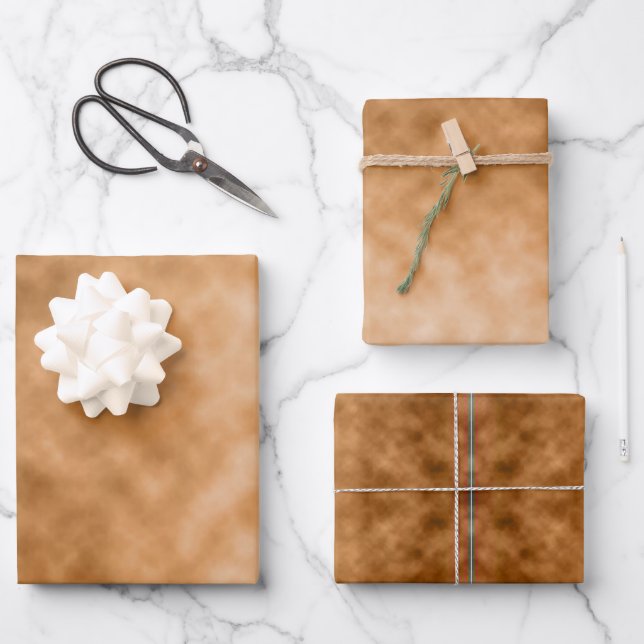 Fallow Light Wrapping Paper Sheet (Front)