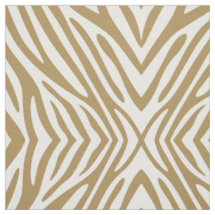 Fallow Neutral Zebra Fabric