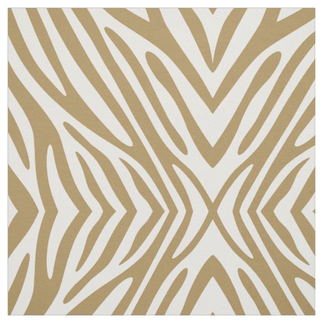 Fallow Neutral Zebra Fabric (Swatch)
