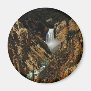 FALLS AT YELLOWSTONE YEAH MAGNET