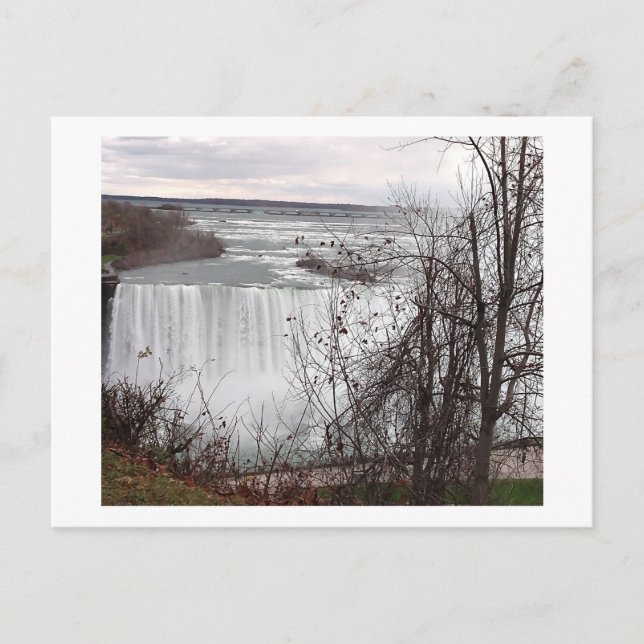 Falls in November Postcard (Front)
