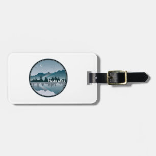 Falls Lake North Carolina Reflection Luggage Tag