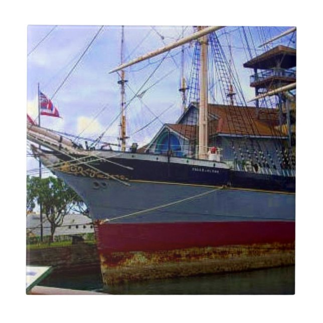 Falls Of Clyde Ceramic Tile (Front)