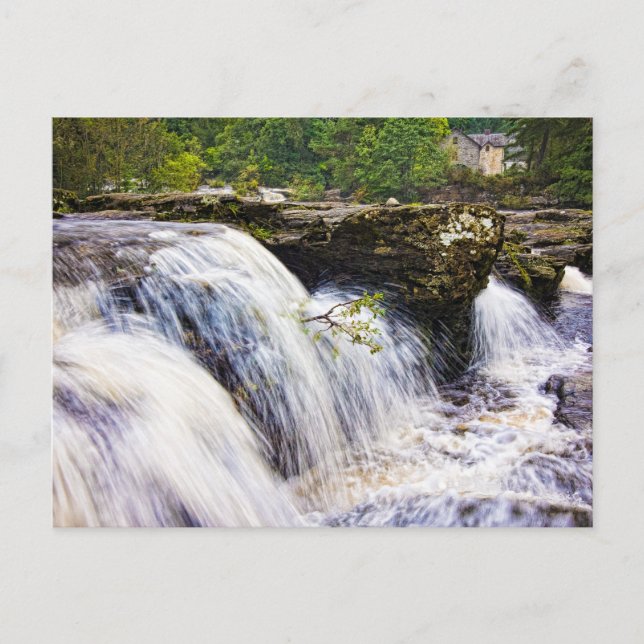 Falls of Dochart Scotland Postcard (Front)