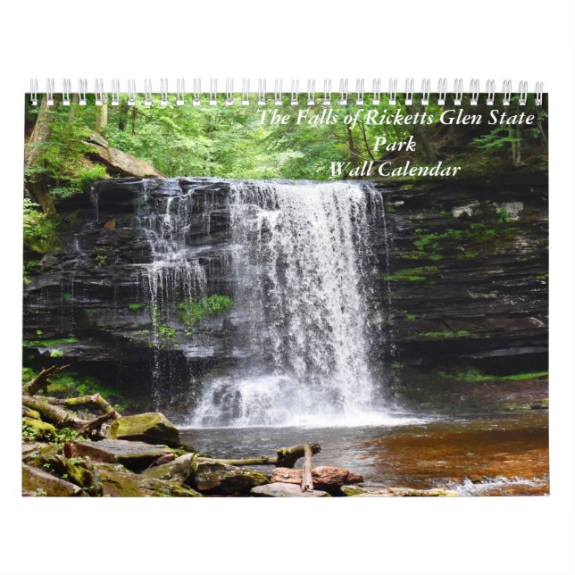 Falls of Ricketts Glen State Park Wall Calendar (Cover)