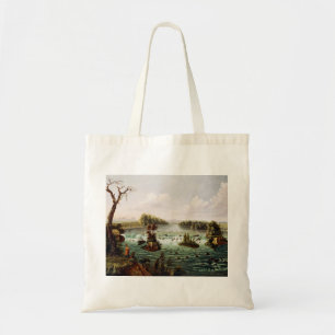 Falls of Saint Anthony by Henry Lewis Tote Bag