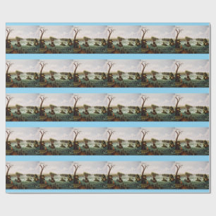 Falls of Saint Anthony by Henry Lewis Wrapping Paper