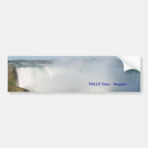 Falls View : Niagara USA Canada Bumper Sticker