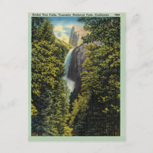 Falls, Yosemite National Park, California Postcard