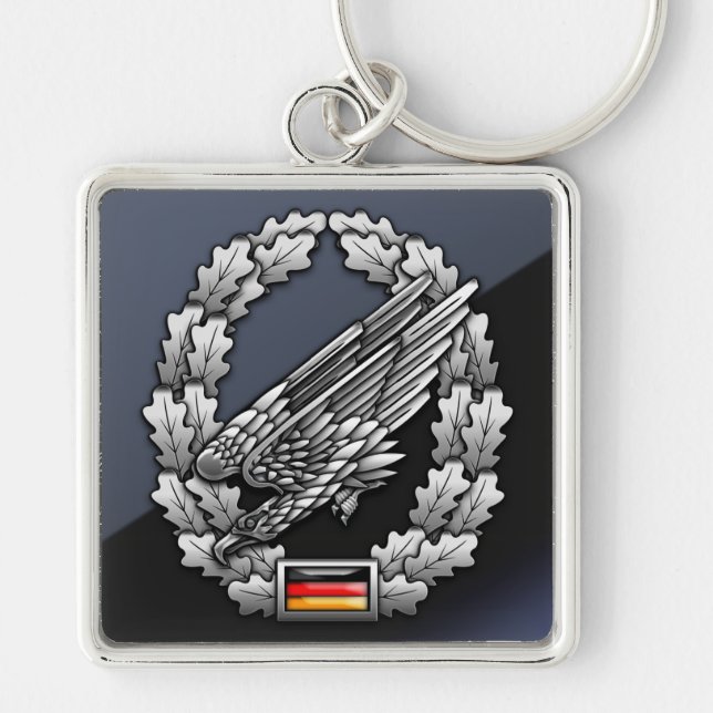 Fallschirmjägertruppe Barettabzeichen Key Ring (Front)