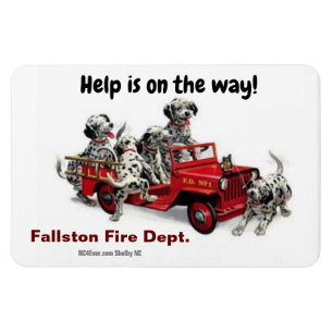 Fallston Fire Dept. Flexible Magnet