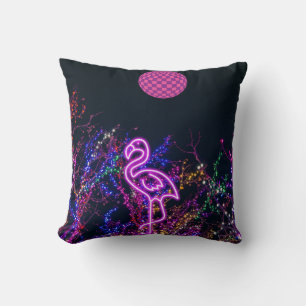 Falmingo at the dance party. cushion