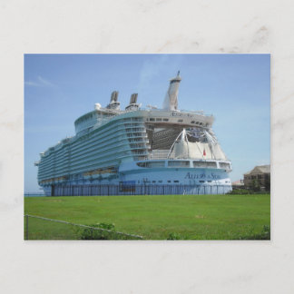 Falmouth Cruise Ship Pier Postcard