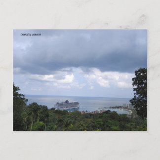 Falmouth, Jamaica Cruise Port – Scenic  Holiday Postcard