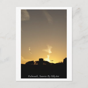 Falmouth, Sunrise By OllyArt Photography Postcard