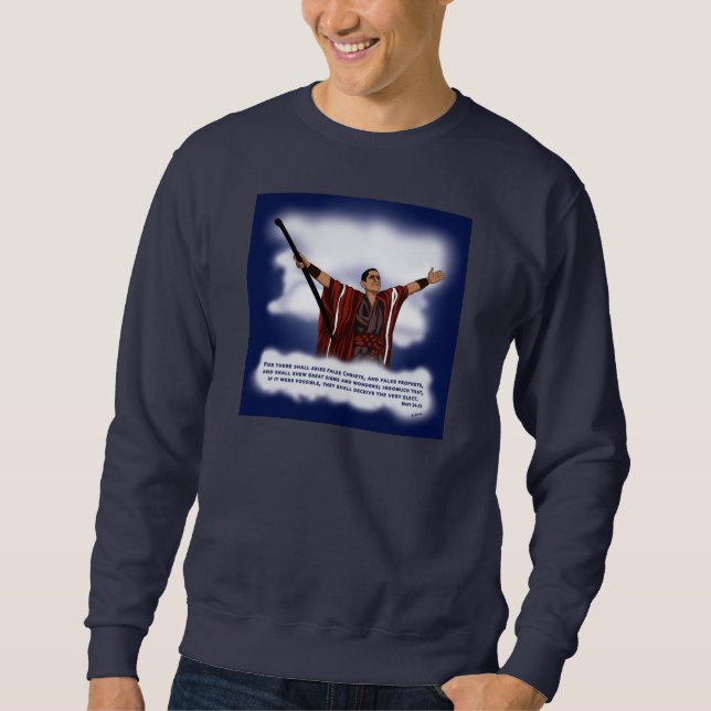 False Christ (Obama) Sweatshirt (Front)