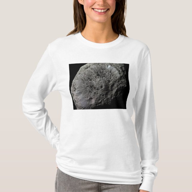 False-colour view of Saturn's moon Hyperion T-Shirt (Front)