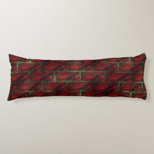 False exposed brick wall or tiles simulating it? body cushion