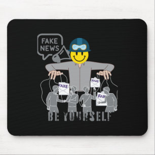 False Fake News Conspiracies Illusion Of Truth Sti Mouse Pad