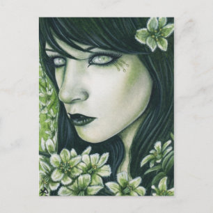 False Hellebore Pretty Poisons Postcard