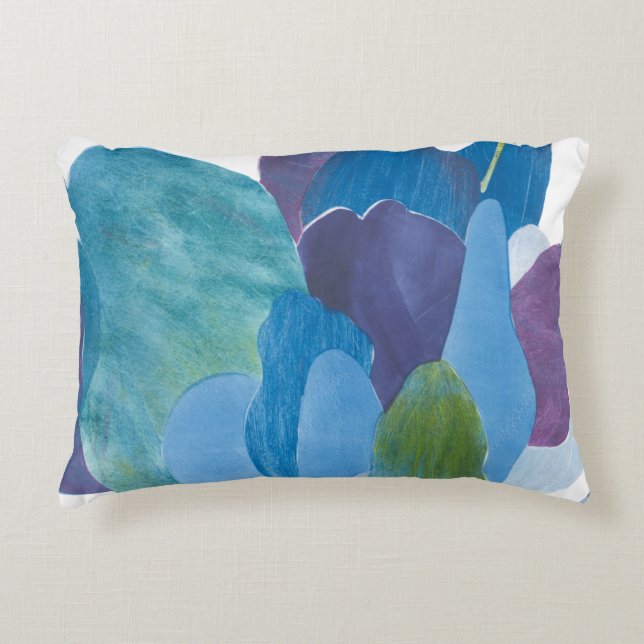 False Indigo I Decorative Cushion (Front)