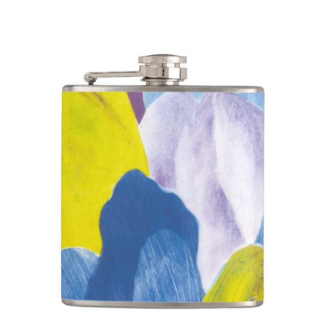 False Indigo III Hip Flask (Front)