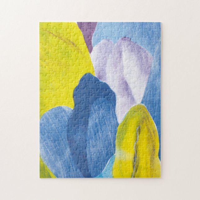 False Indigo III Jigsaw Puzzle (Vertical)