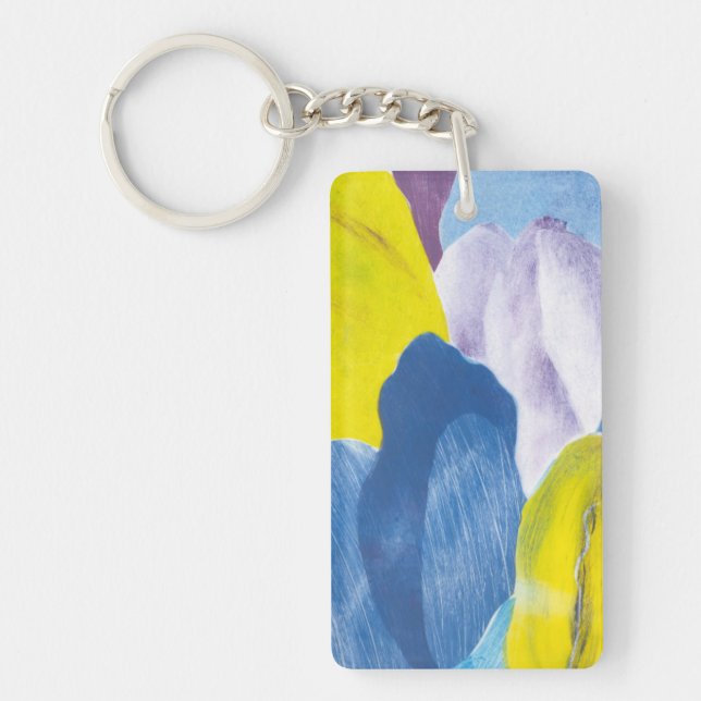 False Indigo III Key Ring (Front)