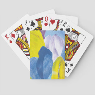 False Indigo III Playing Cards
