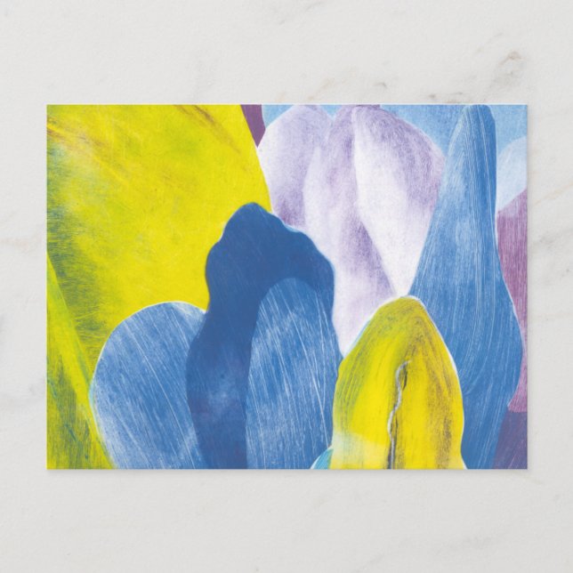 False Indigo III Postcard (Front)