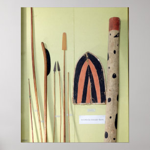 False weapons from the Tomb of of Nakhti, Middle K Poster