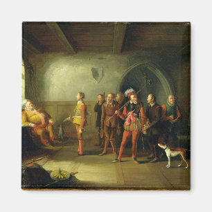 Falstaff and the Recruits, from 'Henry IV, Part II Magnet