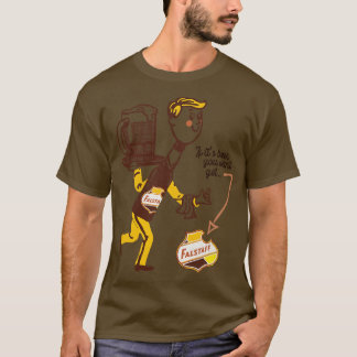 Falstaff Retro Defunct Beer Man T-Shirt