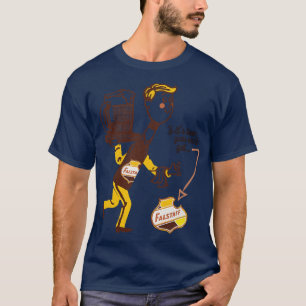 Falstaff Retro Defunct Beer Man T-Shirt
